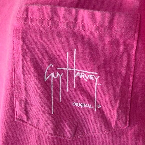 Guy Harvey Pink "Save Our Seas" Graphic T-Shirt Size S - Picture 5 of 6